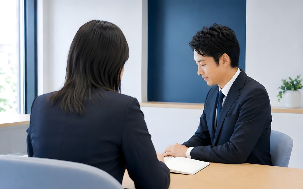 要件を一つずつ確かめながら聞き取りをしているところ